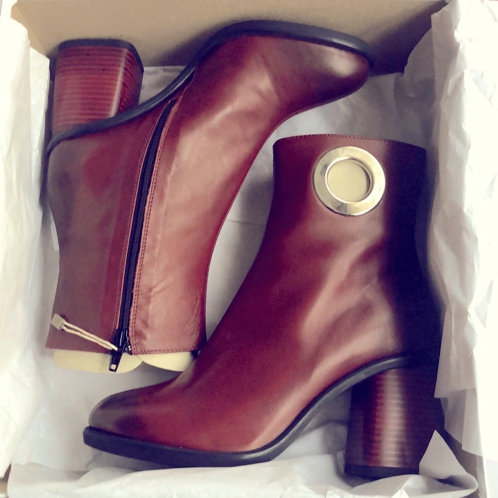 leather booties - Picture 9 of 9